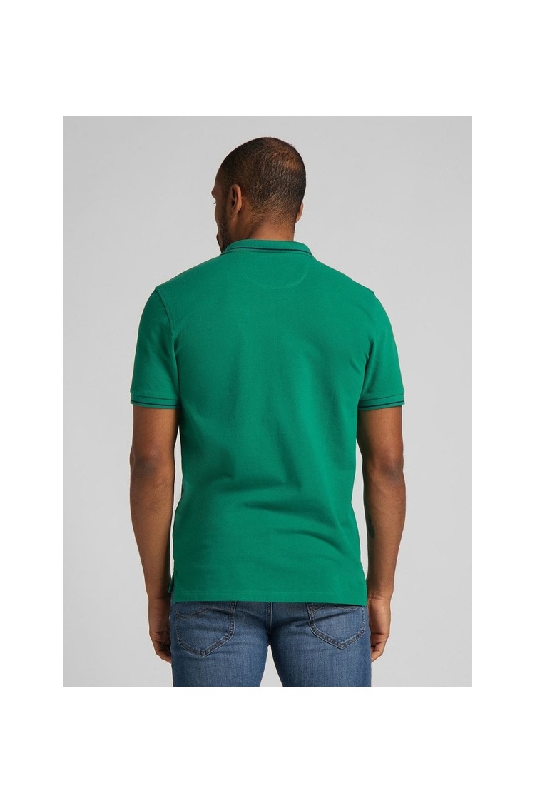 Поло LEE Pique Polo Regular Fit (L61ARLQD) Зеленый