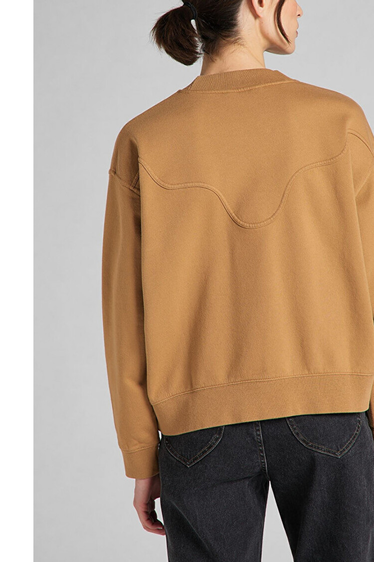 Свитшот LEE Western Sweatshirt Relaxed Fit (L53DTXSZ) Коричневый