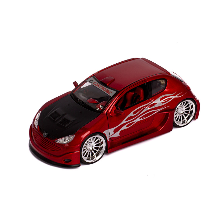 Модель автомобіля: Peugeot 1:24 Welly (22486W/RED)