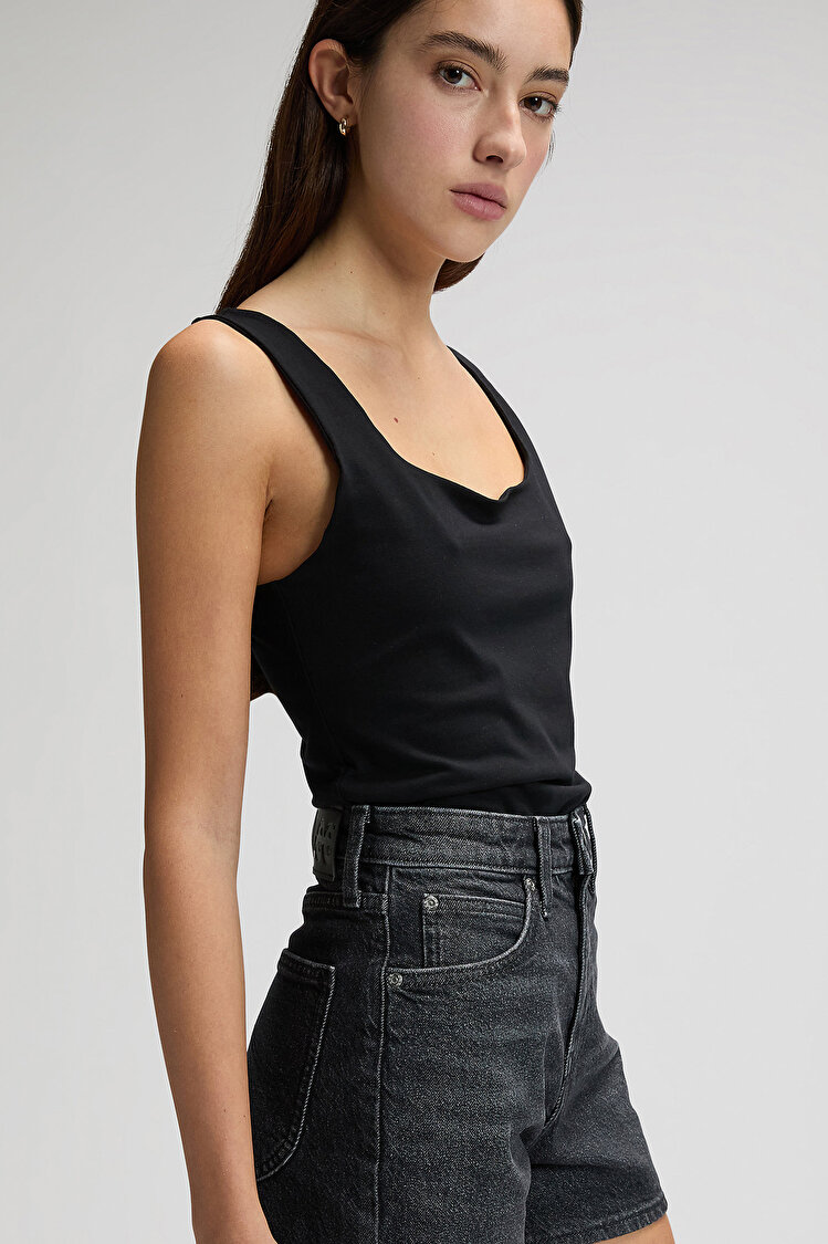 Майка LEE SQUARE NECK TANK Relaxed Fit (112376997) Черный