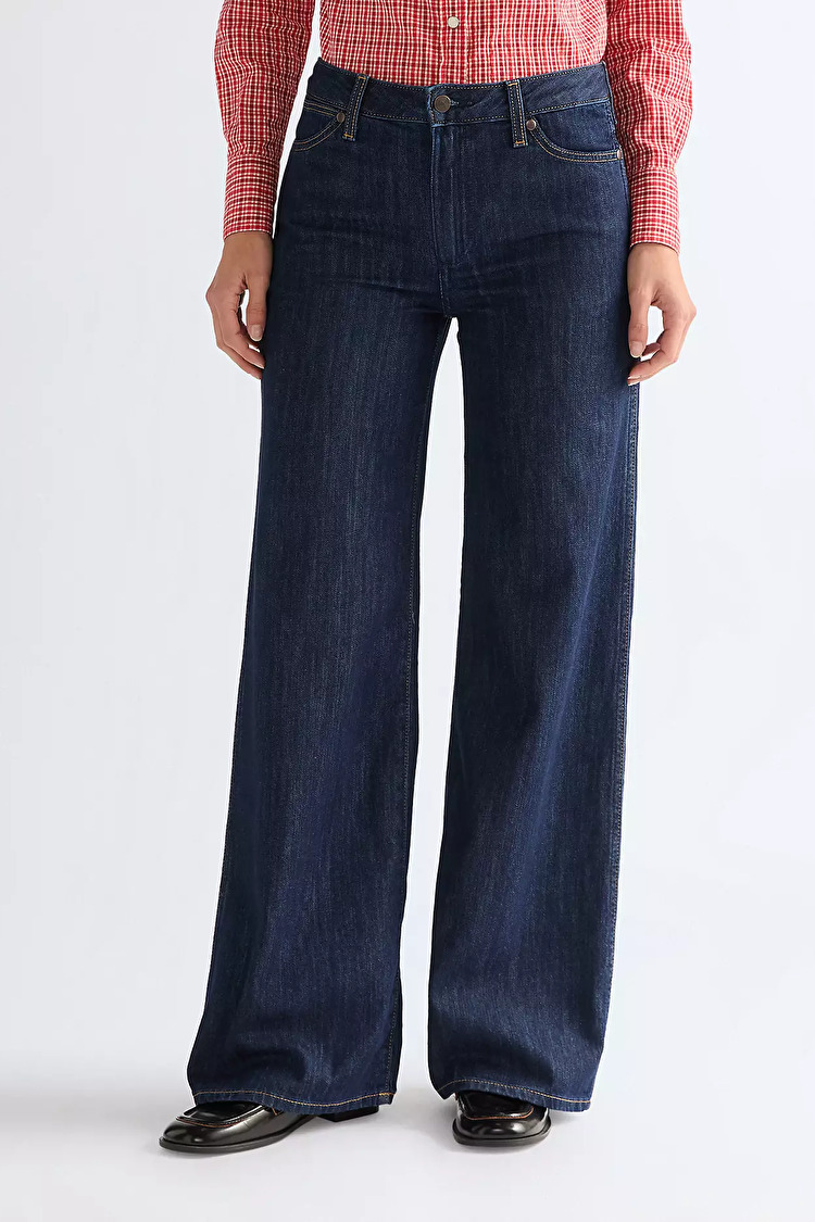 Джинси Wrangler WORLD WIDE WIDE LEG FIT (112378172) Блакитний