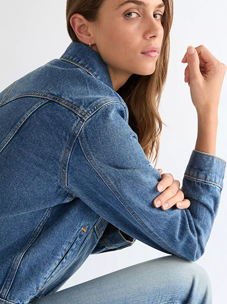 Куртка Wrangler WESTERN JACKET Regular Fit (112378318) Голубой