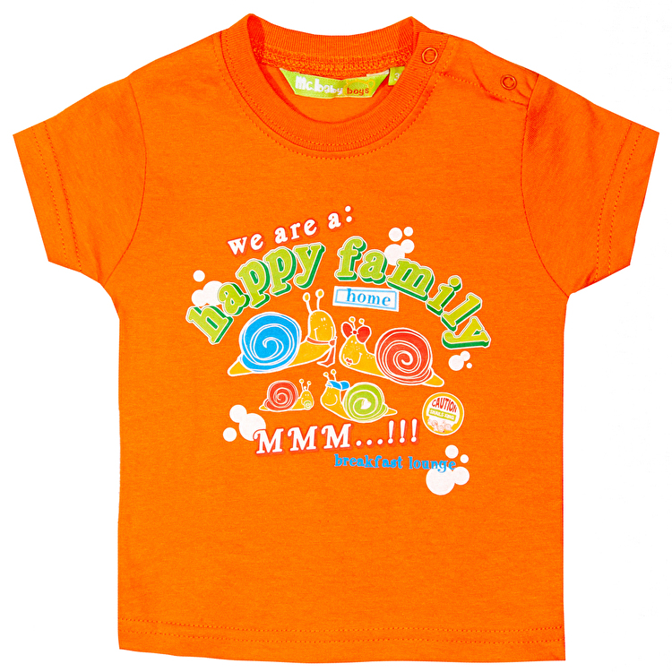 Футболка Losan Mc baby boys (017108303/74) Помаранчевий