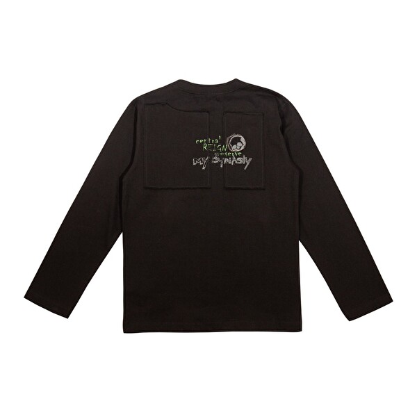 Футболка з довгим рукавом BOBOLI Kids (638052) Чорний