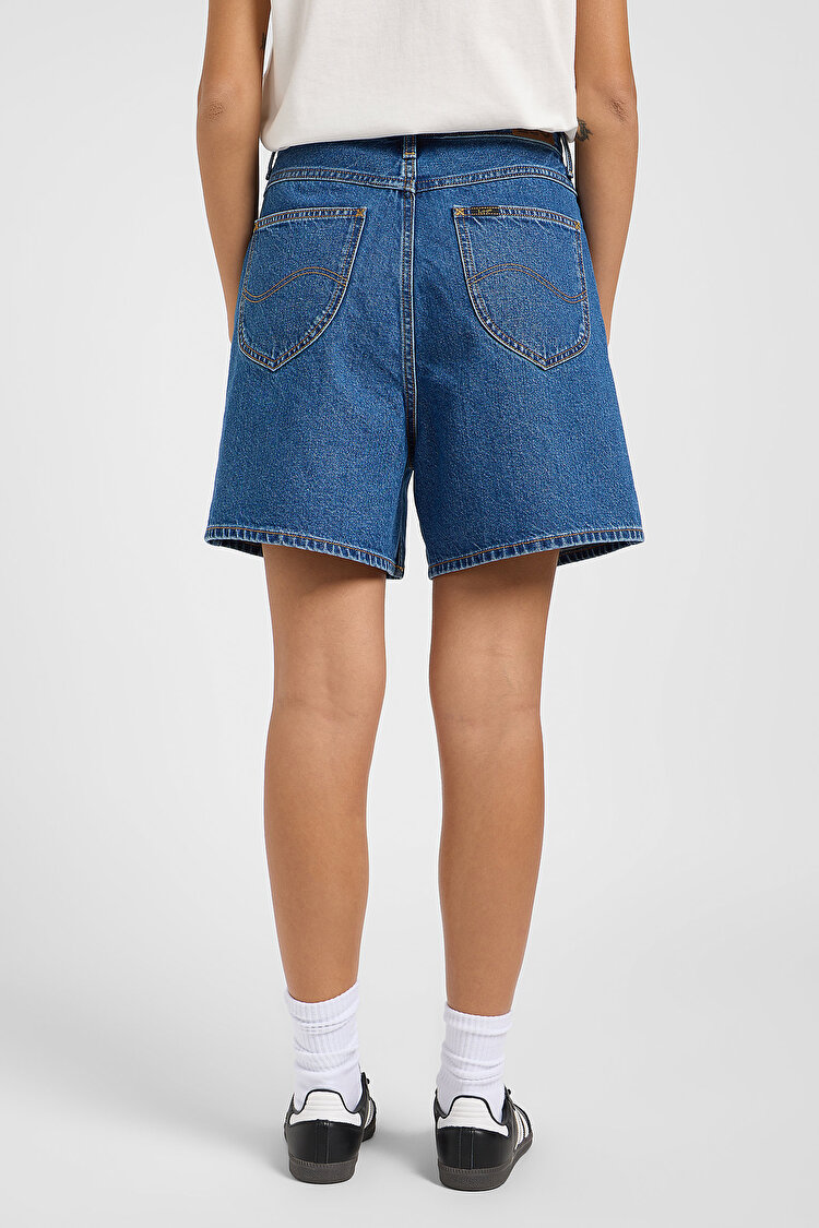 Шорти джинсові LEE Stella Short Head To Toe (112363254) Голубий