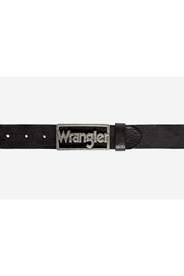Ремінь Wrangler Retro Buckle Belt (W0B55U101) Чорний