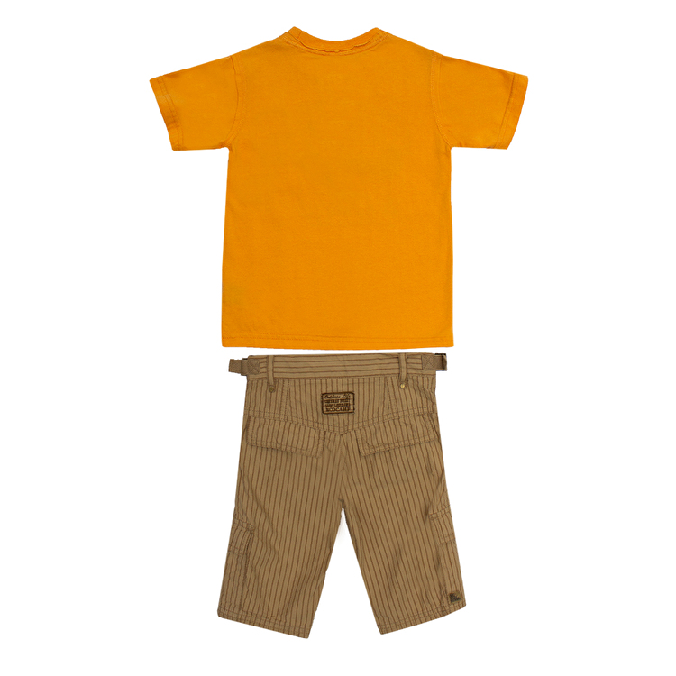 Комплект: Футболка та шорти Losan Mc baby boys (015801803/18) Помаранчевий