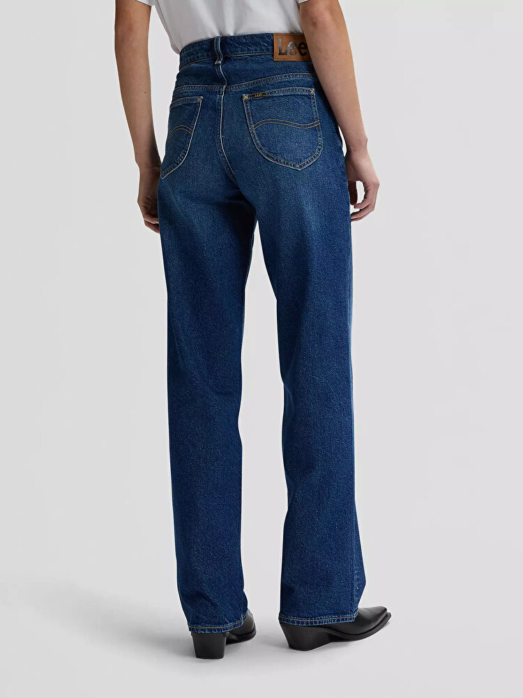 Джинси LEE RIDER LOOSE Loose Fit (112378933) Блакитний