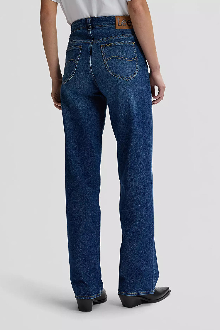 Джинси LEE RIDER LOOSE Loose Fit (112378933) Блакитний