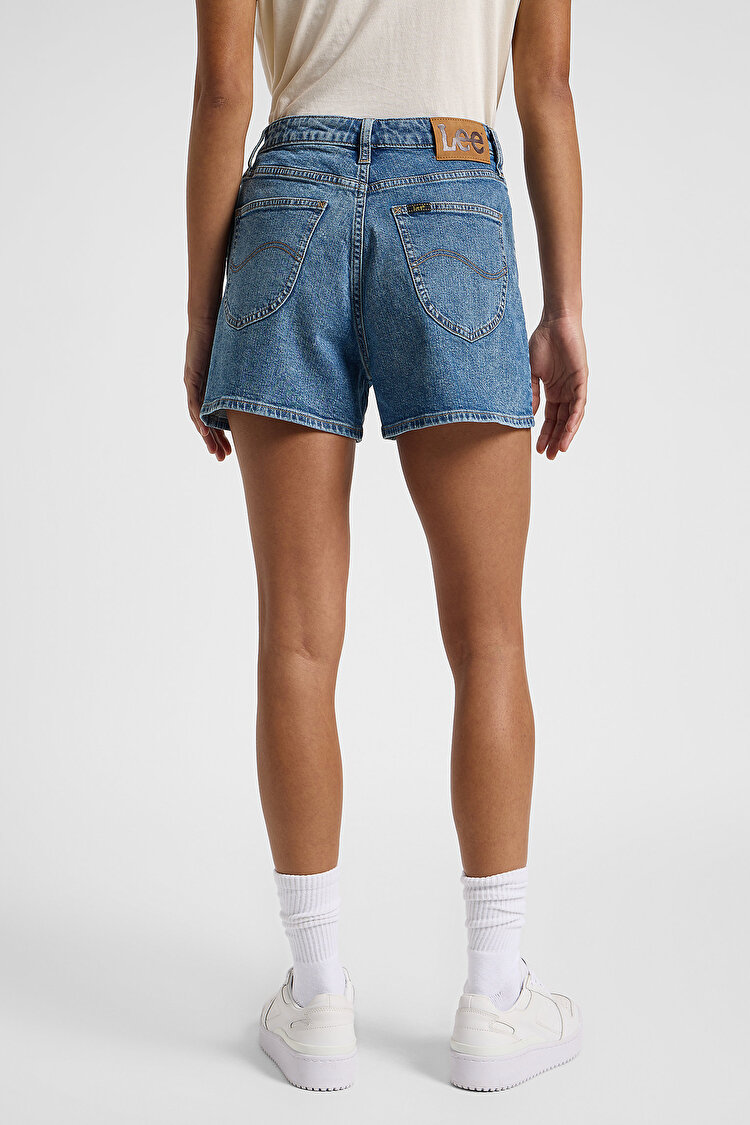 Шорты LEE Carol Short Blue Wire (112363526) Голубой