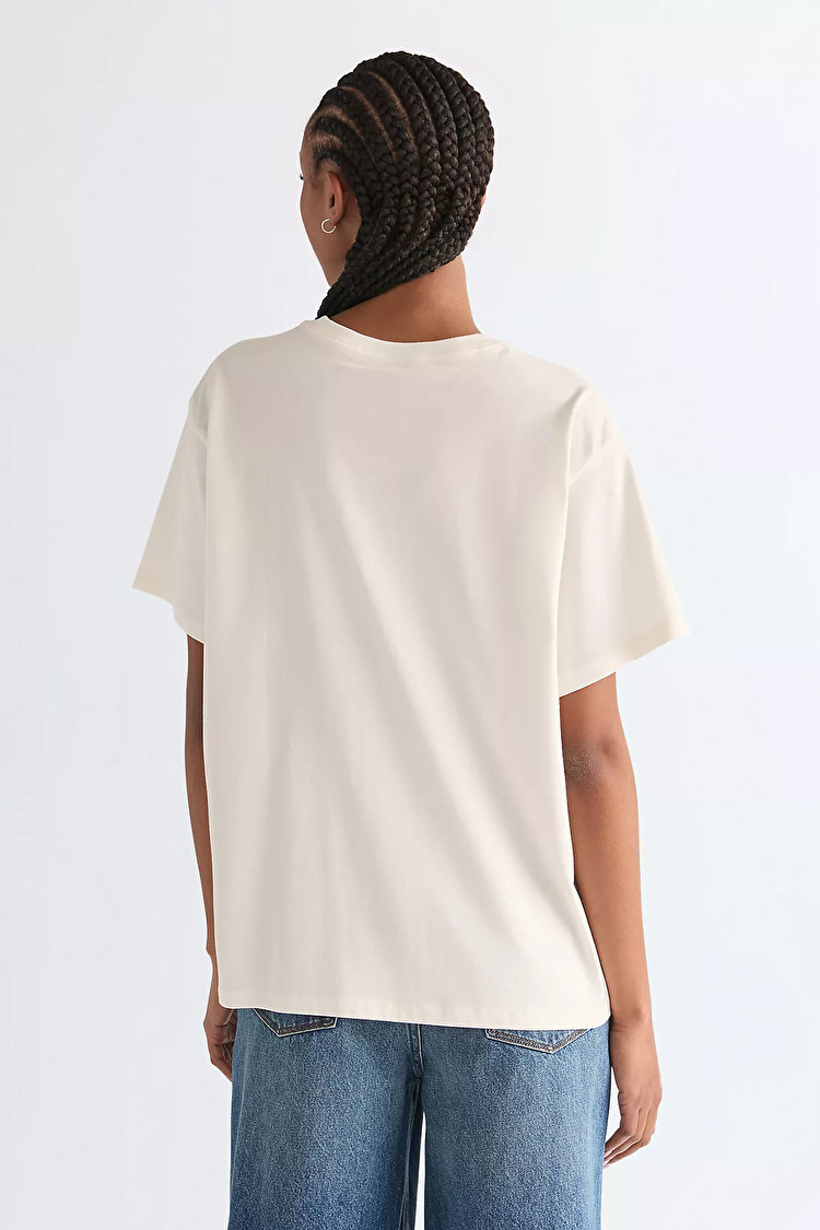Футболка Wrangler Girlfriend Tee Relaxed Fit (112378070) Білий