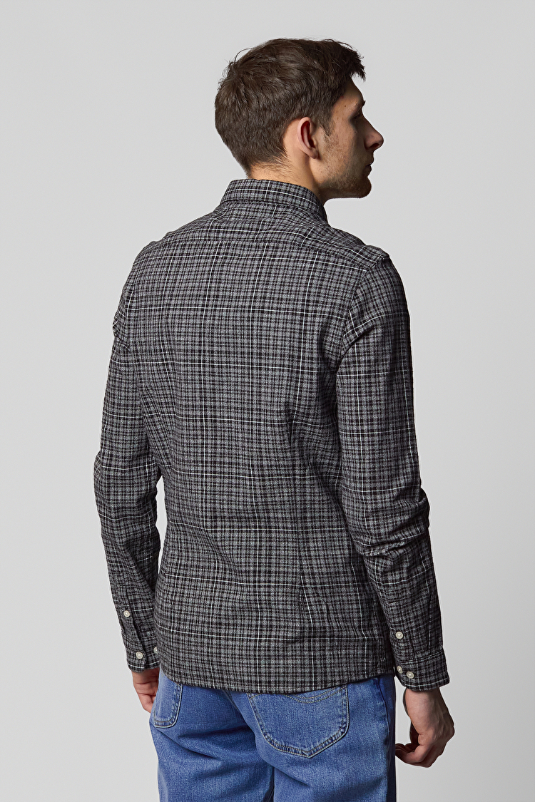 Сорочка LEE Slim Button Down Slim Fit (L66XZHEM) Чорний