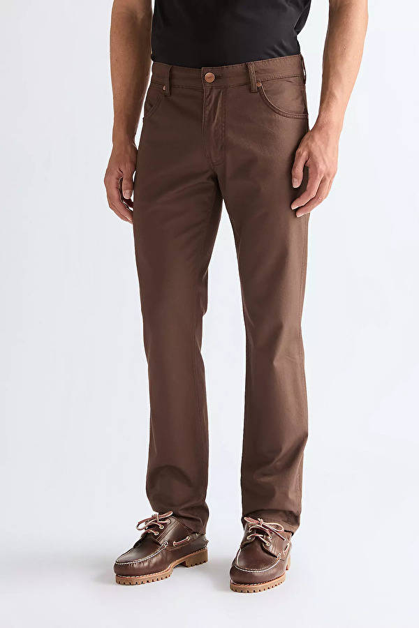 Брюки Wrangler Greensboro Regular Fit (112377798) Коричневый