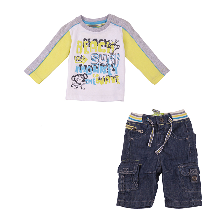 Костюм : Джемпер, джинсы Losan Mc baby boys (017802403/001) Разноцветный