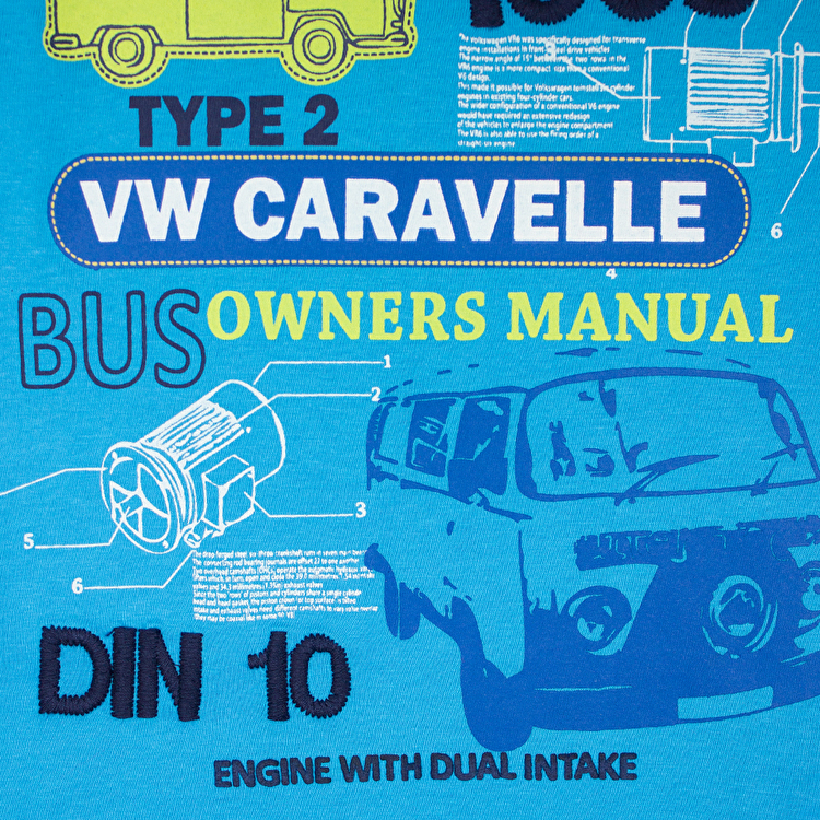 Костюм : Футболка и шорты Losan Kids boys (315-8004AC/187) Темно-бирюзовый