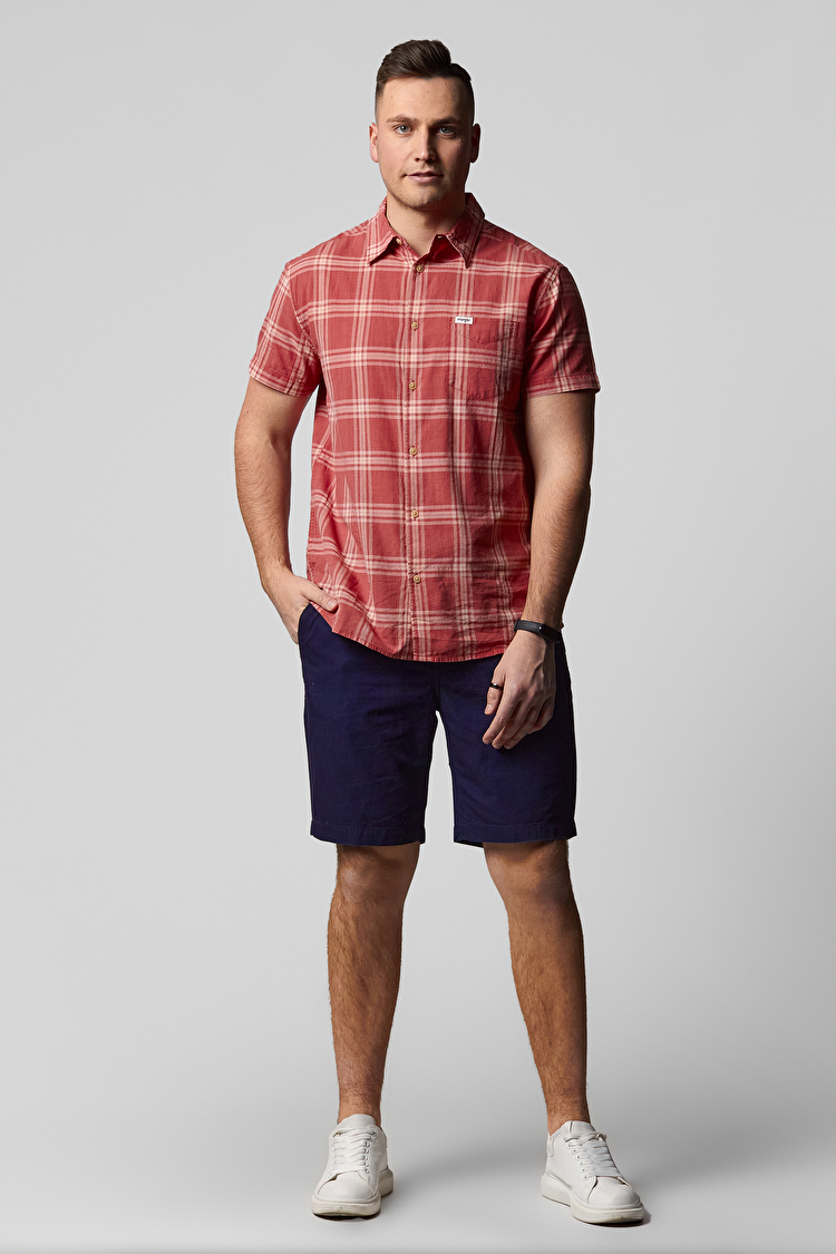 Шорты LEE Drawstring Short Regular Fit (L73UJVMB) Темно-синий