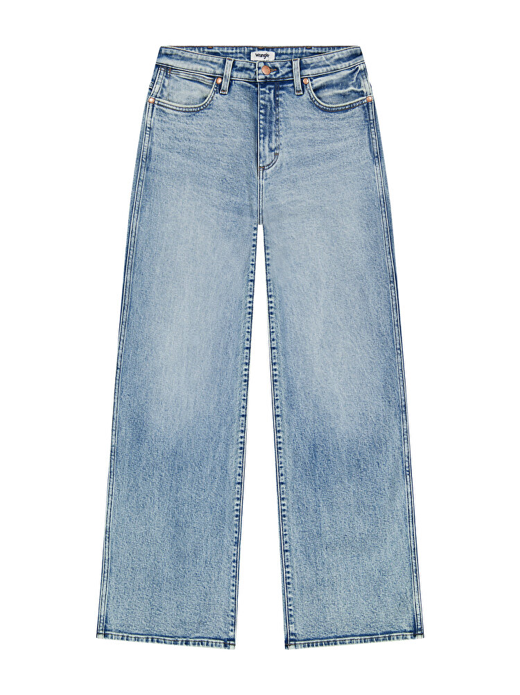 Джинси Wrangler Loose Straight Loose Fit (112378205) Блакитний