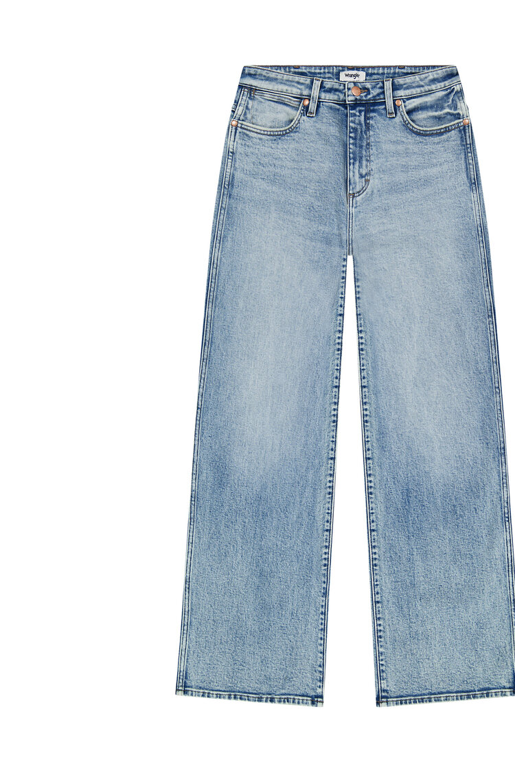 Джинси Wrangler Loose Straight Loose Fit (112378205) Блакитний