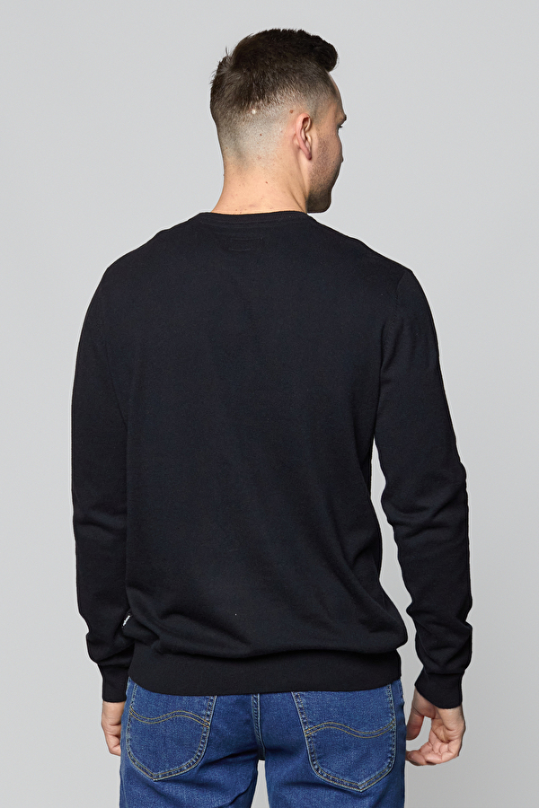 Джемпер Wrangler Crew Knit Regular Fit (W8A02P100) Черный