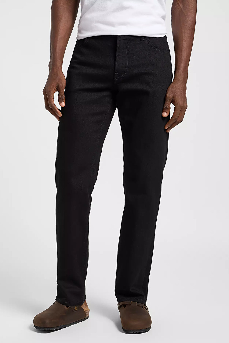 Джинси LEE WEST Regular Fit (112361073) Чорний