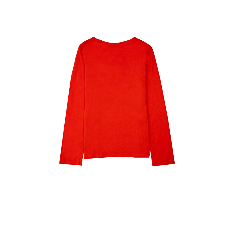 Футболка с длинным рукавом Losan Kids girls (416-1200AD/509) Коралловый