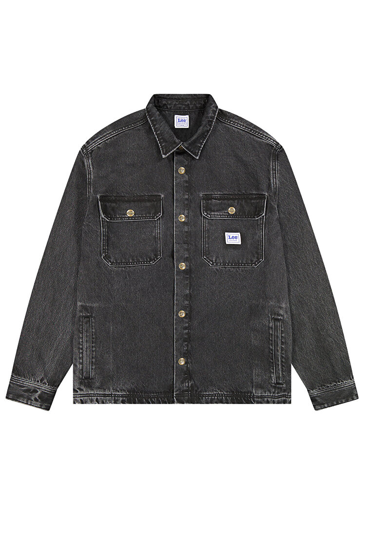Верхня сорочка LEE WORKWEAR OVERSHIRT Relaxed Fit (112376601) Чорний
