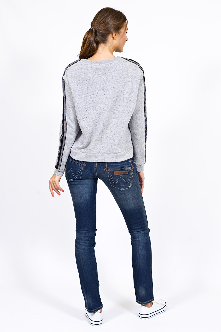 Свитшот LEE Taped Sweatshirt Relaxed Fit (L53OOT37) Серый