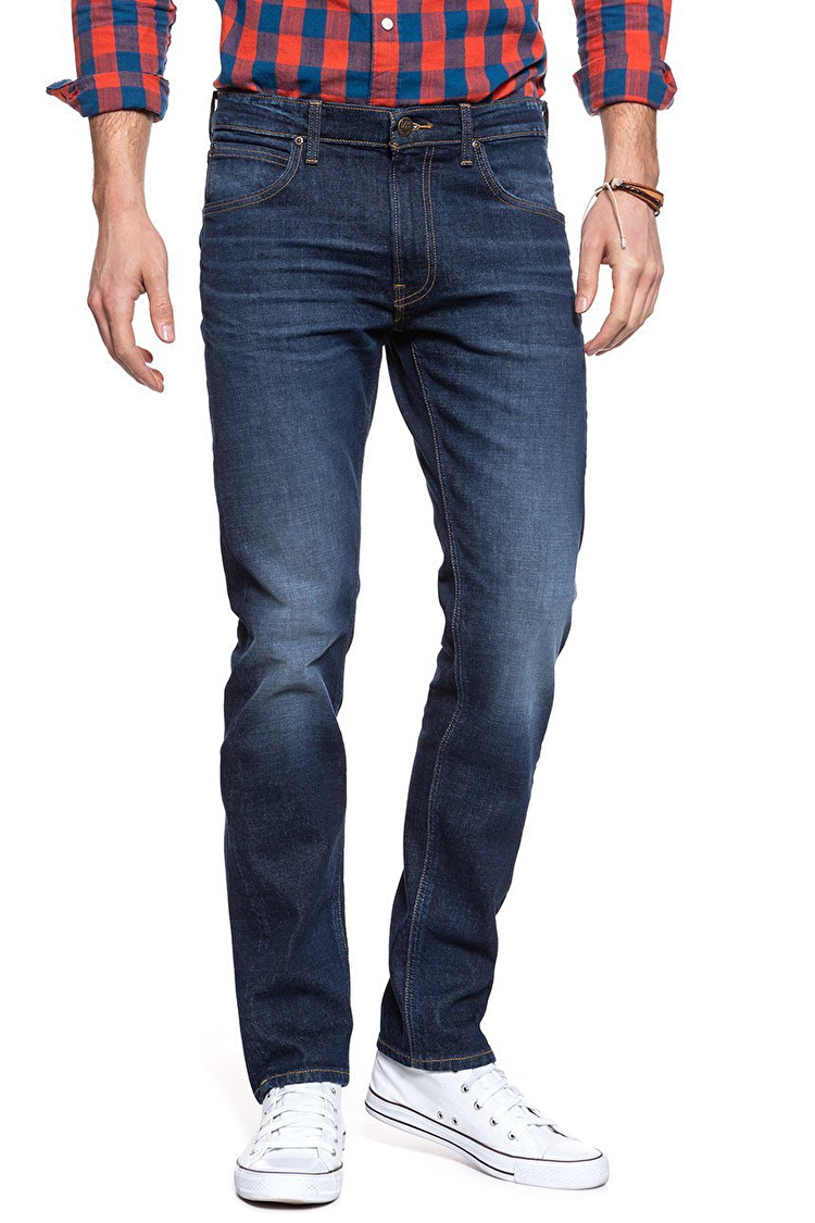 Джинсы LEE Daren Zip Fly Regular Fit (L707PLMH) Темно-синий