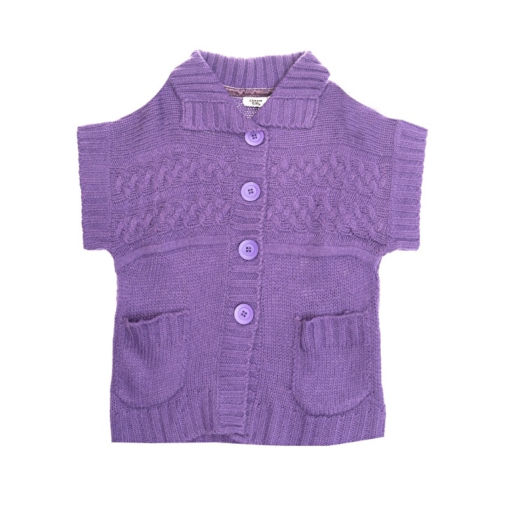 Жилет Losan Creem girls (024-5004AB/124) Темно-фіолетовий