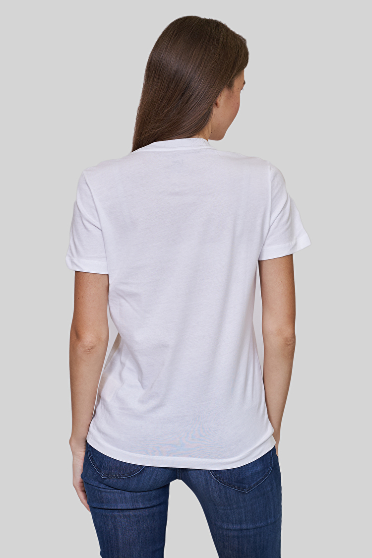 Футболка LEE Slim Logo Tee Slim Fit (L44NEPLJ) Белый