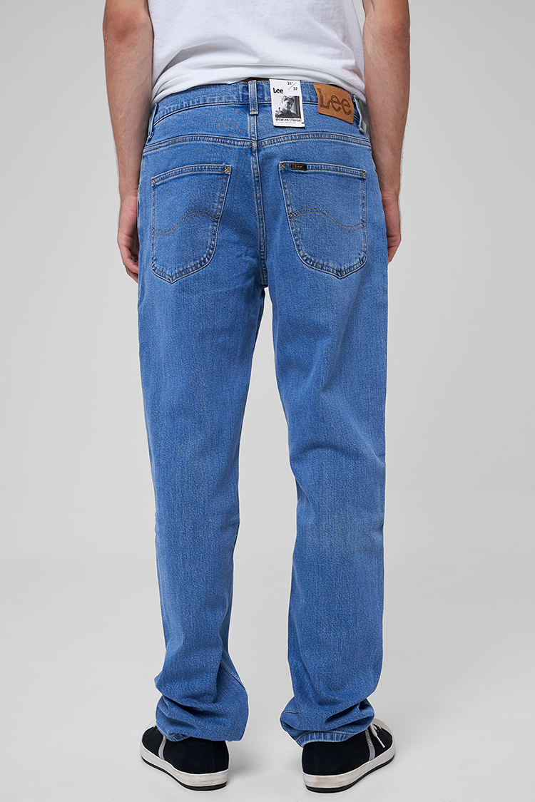 Джинсы LEE Brooklyn Straight Regular Fit (L452JXXF) Голубой