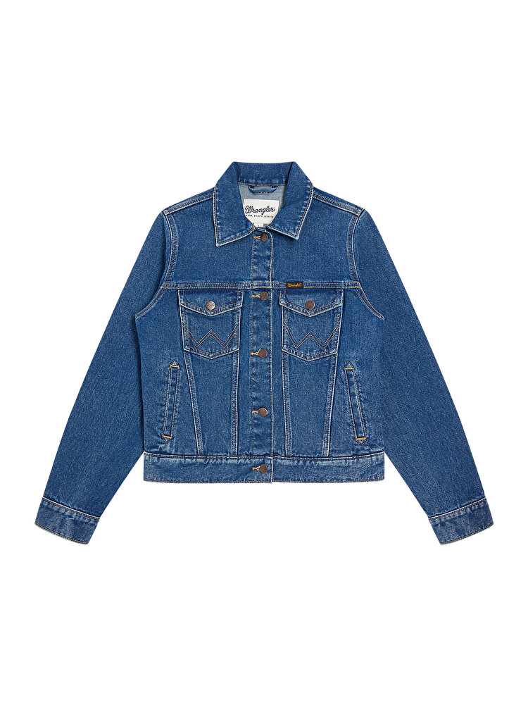 Куртка Wrangler WESTERN JACKET Regular Fit (112378318) Голубой