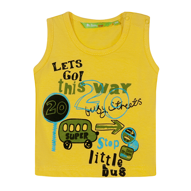 Майка Losan Mc baby boys (017106303/192) Лимоний