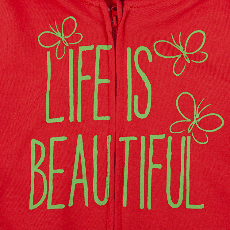 Толстовка Losan Kids girls (416-6601AD/509) Кораловий