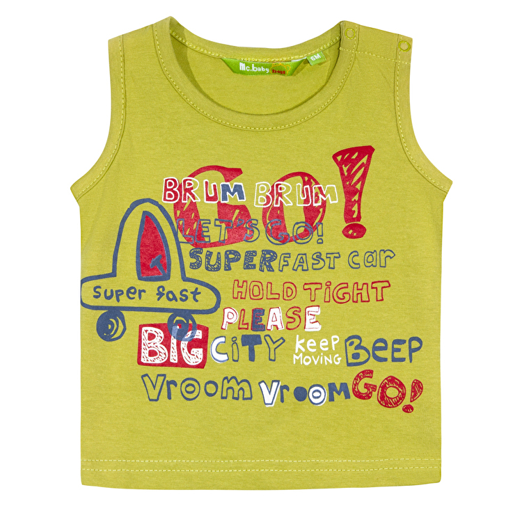 Майка Losan Mc baby boys (017106303/443) Светло-фисташковый