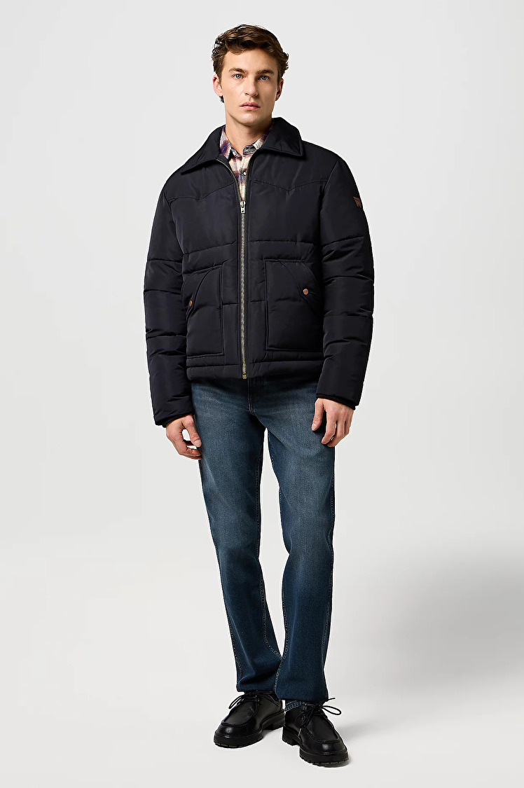 Куртка с утеплителем Wrangler Puffer Jacket Regular Fit (112371452) Черный