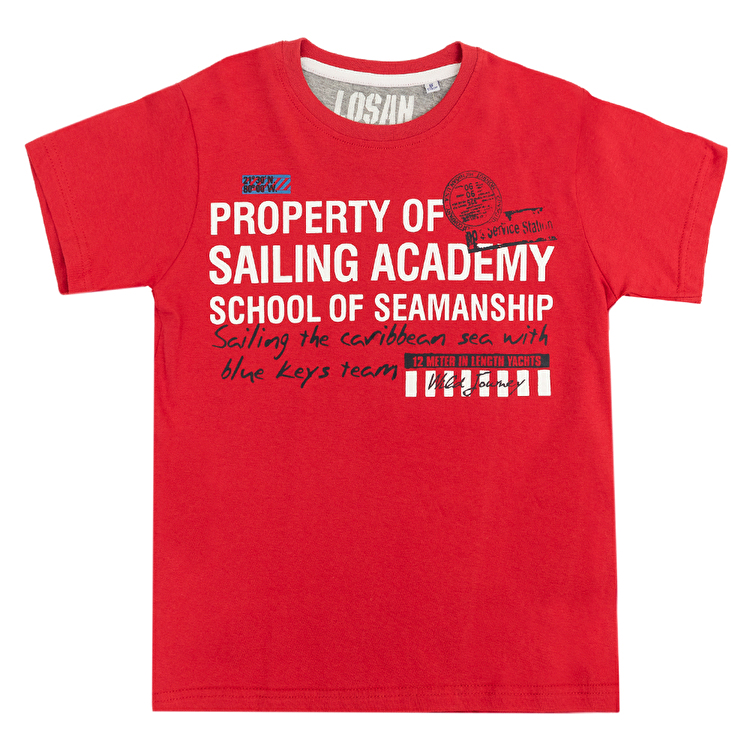 Футболка Losan Junior boys (313-1602AA/51) Червоний