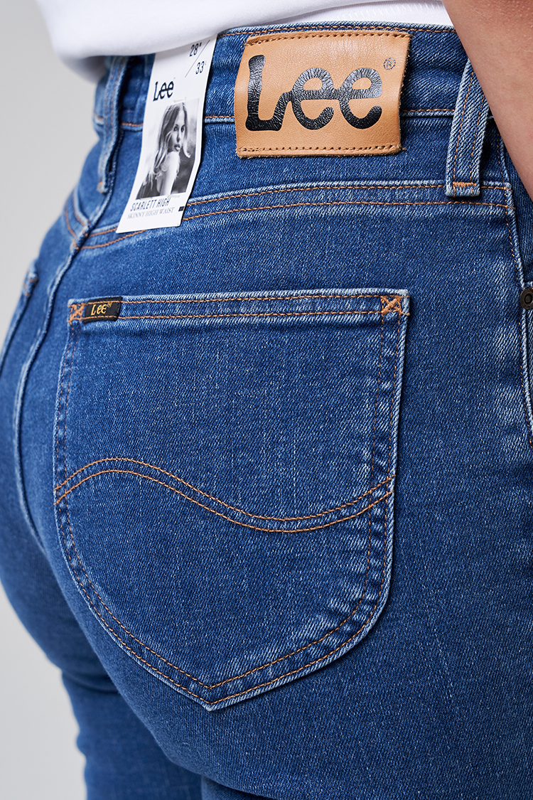 Джинси LEE Scarlett High Skinny Fit (L31AROEO) Синій