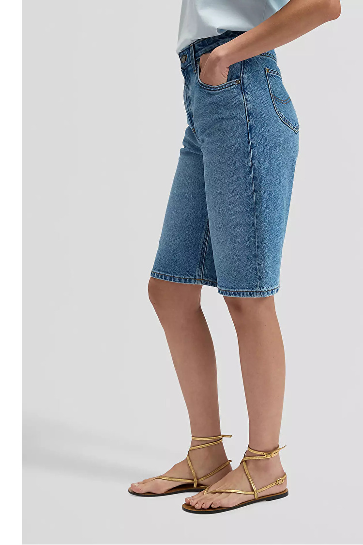 Шорти LEE JORT Relaxed Fit (112376720) Блакитний
