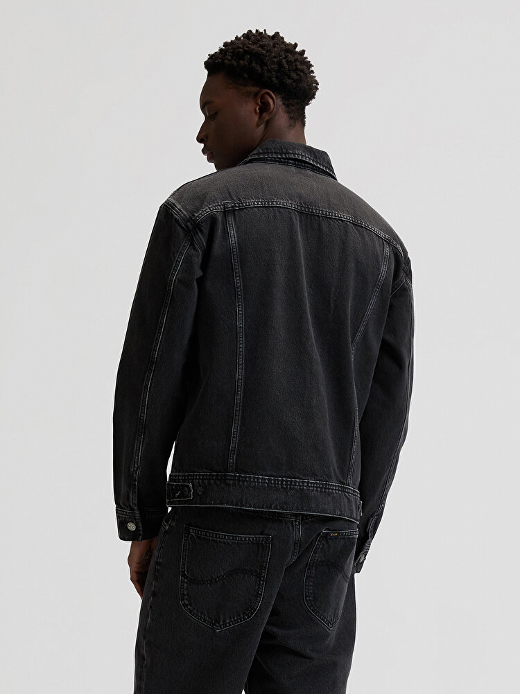 Куртка LEE RELAXED RIDER JACKET Relaxed Fit (112376447) Чорний