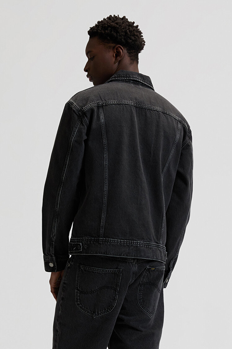 Куртка LEE RELAXED RIDER JACKET Relaxed Fit (112376447) Голубой