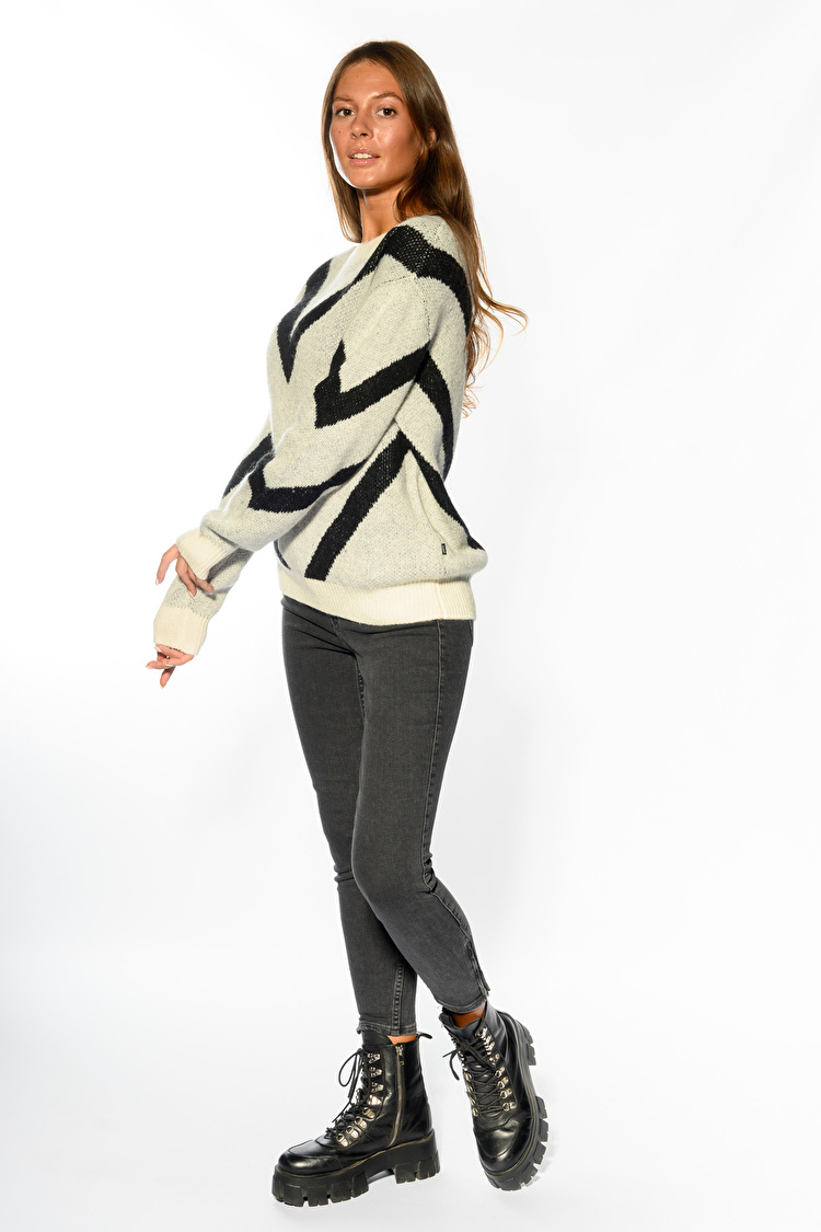 Джемпер LEE Pattern Knit Relaxed Fit (L52PLEHA) Серый