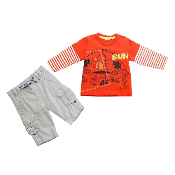 Костюм : Джемпер, брюки Losan Mc baby boys (017804203/303) Оранжевый