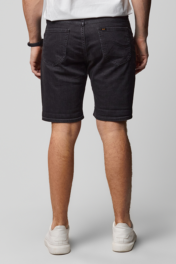 Шорты джинсовые LEE Rider Shorts Slim Fit (L73FNPQH) Черный