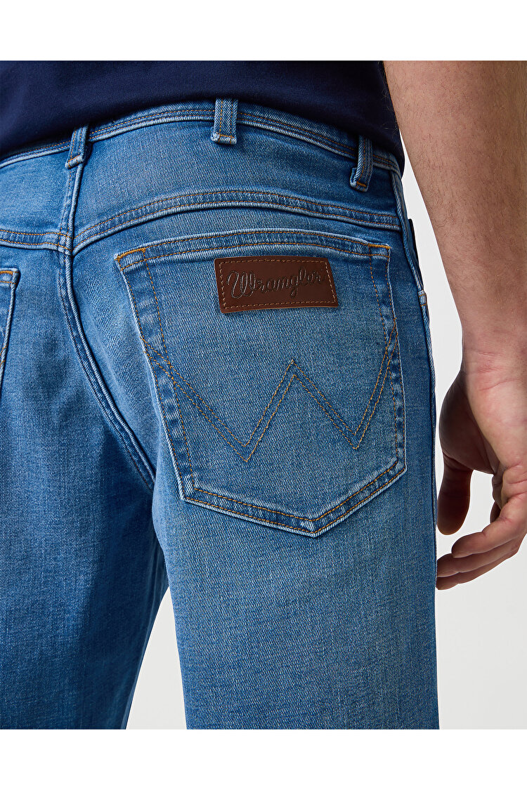 Шорти джинсові Wrangler Texas shorts Sky wash (112362314) Синій