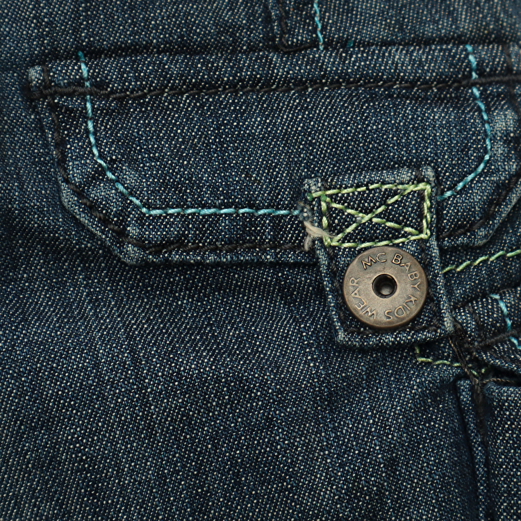 Костюм : Футболка и джинсовые шорты Losan Mc baby boys (017802303/20) Ярко-зеленый