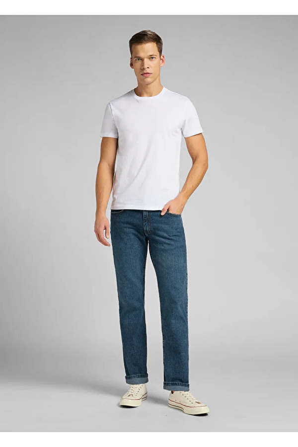 Набір футболок твін-пак LEE Twin pack Crew Fitted Fit (L680CM12) Білий