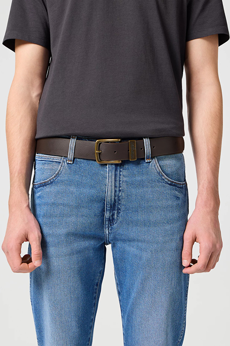 Ремень Wrangler METAL LOOP Multiple Fits (112125435-W0080US85) Коричневый