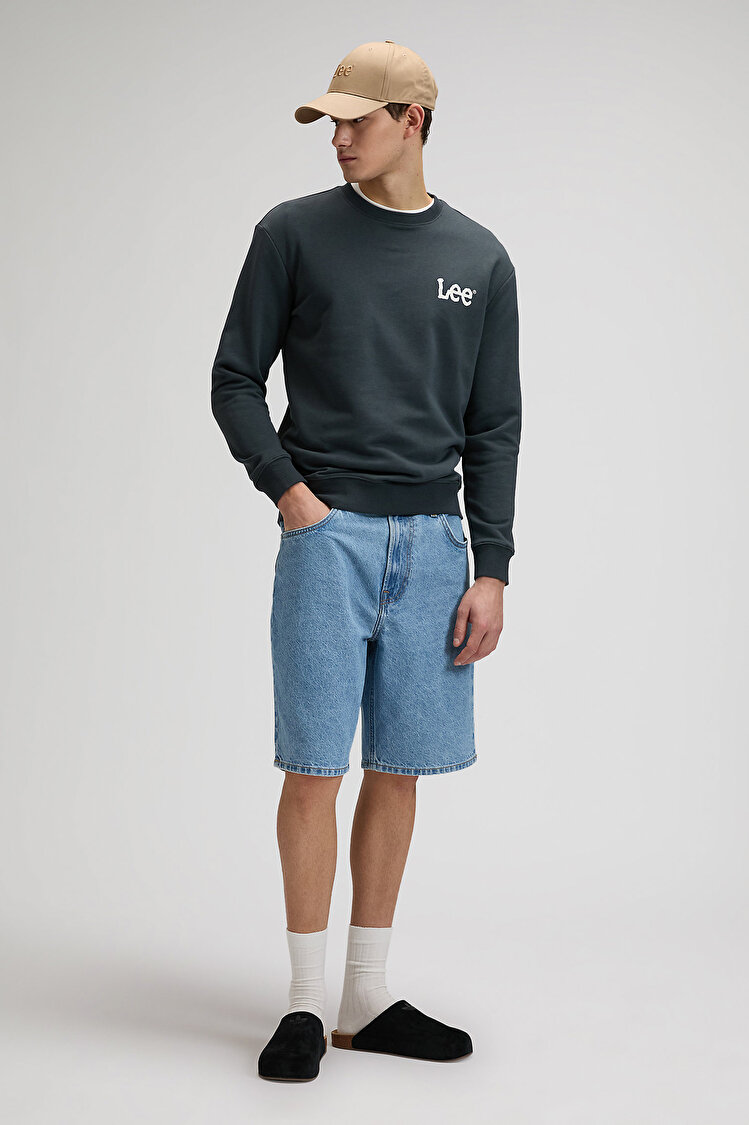 Шорти LEE ASHER SHORT Loose Fit (112376919) Блакитний