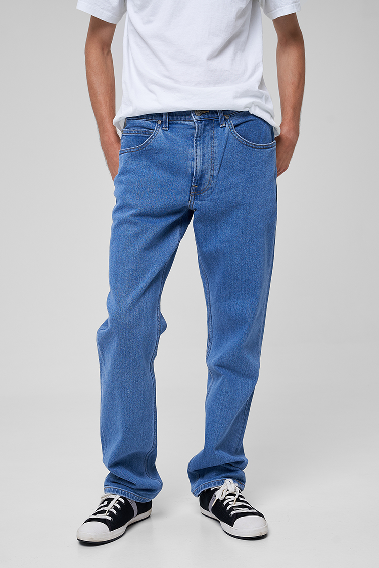 Джинсы LEE Brooklyn Straight Regular Fit (L452JXXF) Голубой